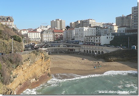 biarritz plage des ours blancs port vieux