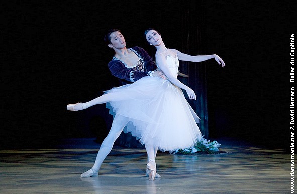 kazbek akhmedyarov et maria gutierrez dans giselle