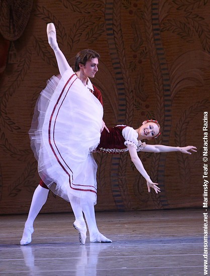 elena evsseva et filipp steppin dans la vivandière