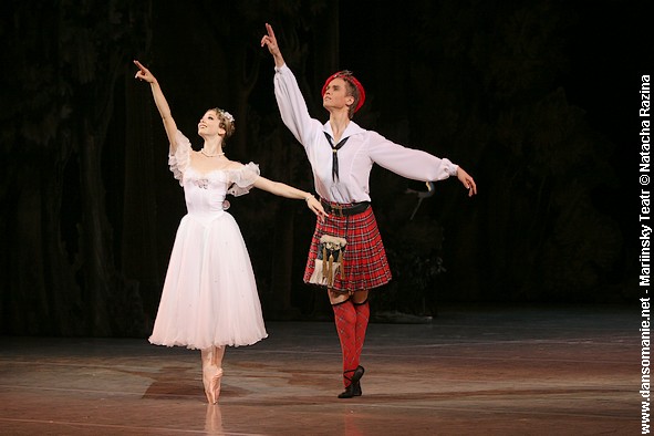 la sylphide - evguenia obrazstova - leonid sarafanov