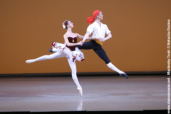 nadezhda gonchar et leonid sarafanov dans tarantella