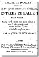 telecharger feuillet recueil de danse 1704