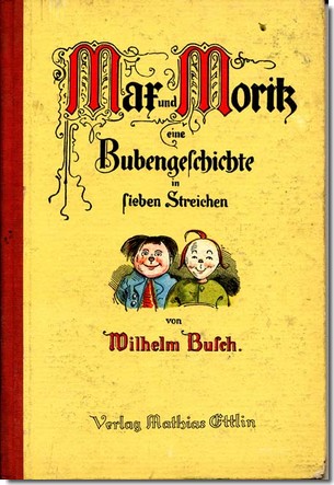 couverture album max und moritz