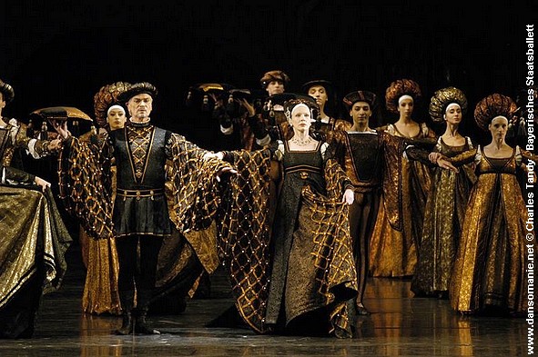juergen wienert et sunnyi melles dans romeo et juliette choregraphie john cranko