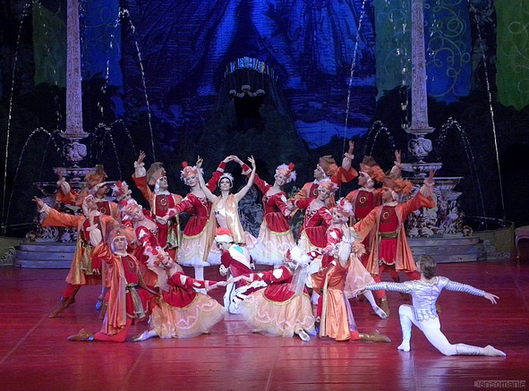 maria alexandrova et mikhail loboukhine dans le pavillon d armide