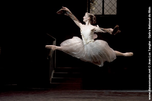stephanie madec (la sylphide) au ballet du rhin 06 fevrier 2009